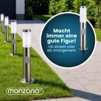 Lampă de alee Dahlia cu soclu
