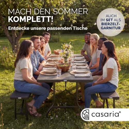 Bănci Malmö din ratan, set de 2, negre, 180 cm