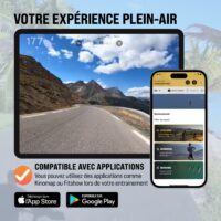 Bicicletă de fitness Eagle cu 4 senzori de puls, compatibilă cu aplicația