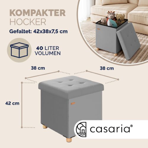09_109924_on_fs-m_de.jpg Taburet pliabil din catifea gri, 42x38x38cm