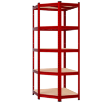 Rafturi rezistente, roșii, 180x70x40cm, galvanizate, 875kg