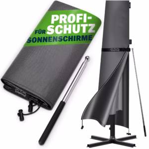 Husă parasolar, antracit, Ø350cm