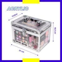 61Y0Tt9VWPL._AC_SL1350_.jpg Trusa machiaj "Acrylic" 42 piese, farduri, geanta, oglinda, vegan, Zmile Cosmetics