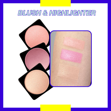 Trusa machiaj "Acrylic" 42 piese, farduri, oglinda + geanta transparenta Zmile Cosmetics, Vegan