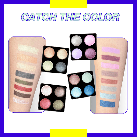Trusa machiaj "Acrylic" 42 piese, farduri, oglinda + geanta transparenta Zmile Cosmetics, Vegan