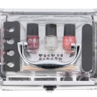 Trusa machiaj "Acrylic" 42 piese, farduri, oglinda + geanta transparenta Zmile Cosmetics, Vegan