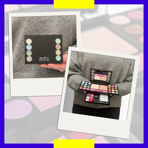 Paleta de machiaj "Diamonds" Vegan, 42 piese, ZmileCosmetics