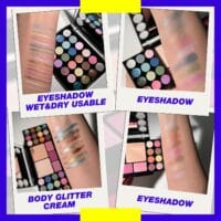 Paleta de machiaj "Diamonds" Vegan, 42 piese, ZmileCosmetics