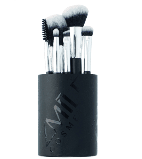 Screenshot-2023-11-15-at-09-43-50-ZMILE-Cosmetics-Vegan-Brushes-Makeup-Applicator-Gift-Set.png Set 6 pensule de machiaj vegane, pentru ochi si fata, cu suport, negru