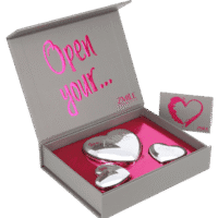 Trusa de machiaj ''Sweethearts Orchid Love'', 3 piese, VEGAN, blush, fard pleoape, lip gloss cream