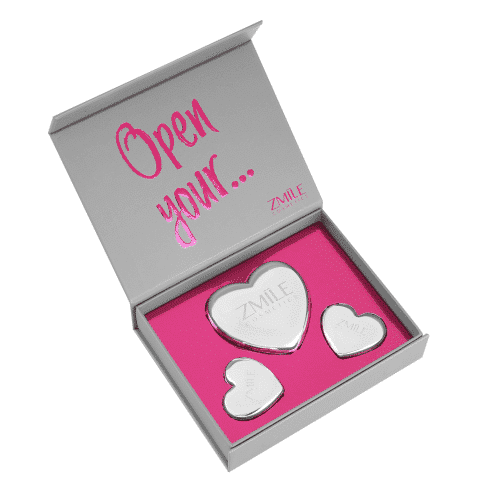 Trusa de machiaj ''Sweethearts Orchid Love'', 3 piese, VEGAN, blush, fard pleoape, lip gloss cream