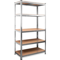 Rafturi galvanizate pentru sarcini grele 180x90x40cm, capacitate portantă 875kg