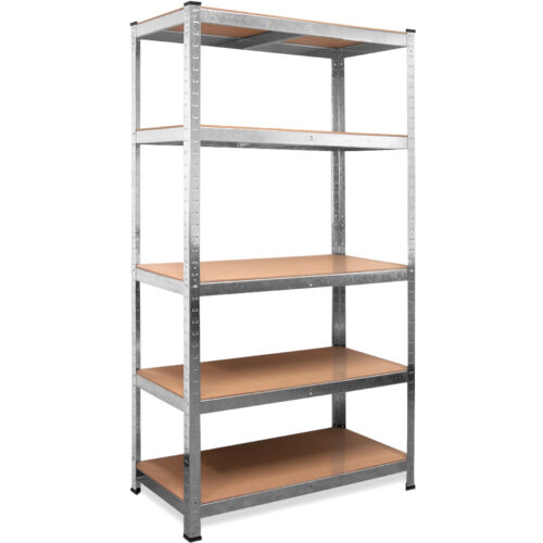 Rafturi galvanizate pentru sarcini grele 180x90x40cm, capacitate portantă 875kg