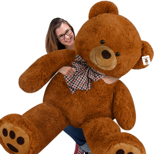 Ursuleț de pluș XXXL maro 175 cm