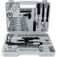 Set de scule cu 141 de piese, inclusiv cutie