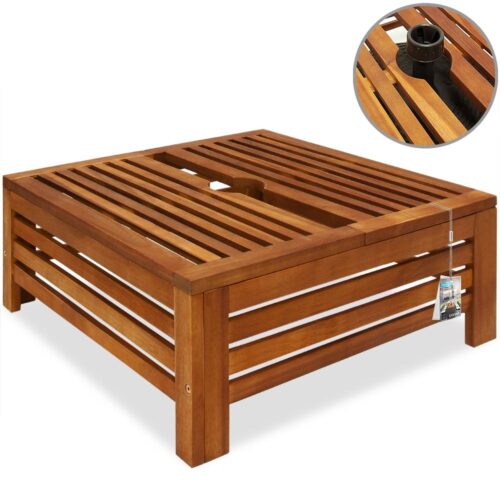 a_de_103754g2.jpg Husă pentru suport de umbrelă din lemn de salcâm, certificată FSC®, 62x62x26cm