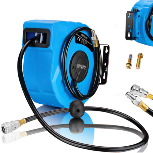 Rolă furtun aer 10m cu cuplaj rapid 3/8"