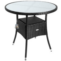 a_de_106761g20.jpg Masă din poliratan, neagră, Ø80cm