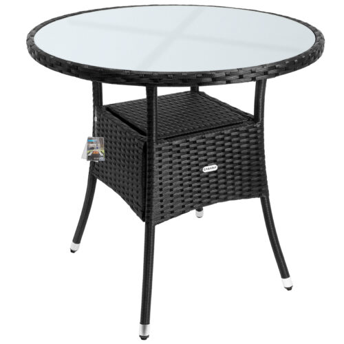 a_de_106761g20.jpg Masă din poliratan, neagră, Ø80cm