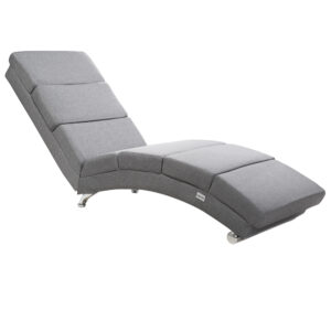 Șezlong țesut London Grey