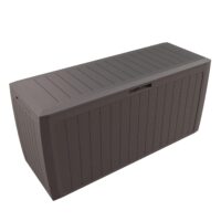 Ladă de grădină Braun Board Plus de 290 l cu roți, rezistentă la intemperii