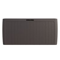 Ladă de grădină Braun Board Plus de 290 l cu roți, rezistentă la intemperii
