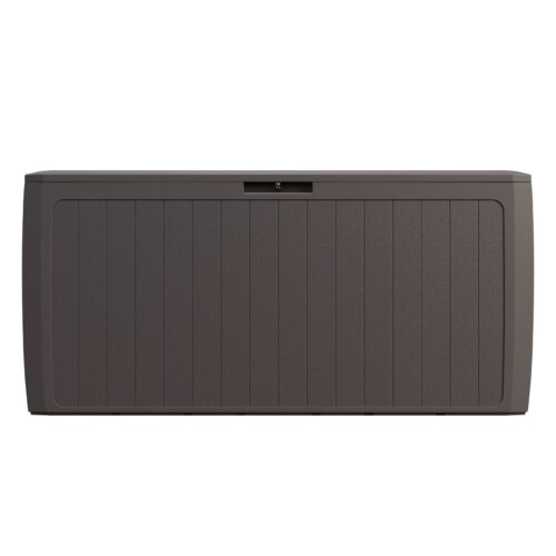 Ladă de grădină Braun Board Plus de 290 l cu roți, rezistentă la intemperii