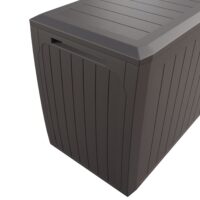 Ladă de grădină Braun Board Plus de 290 l cu roți, rezistentă la intemperii