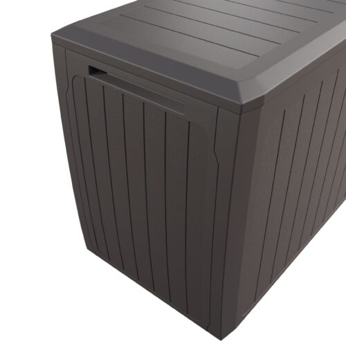 Ladă de grădină Braun Board Plus de 290 l cu roți, rezistentă la intemperii