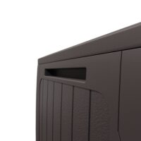 Ladă de grădină Braun Board Plus de 290 l cu roți, rezistentă la intemperii