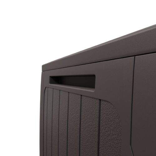 Ladă de grădină Braun Board Plus de 290 l cu roți, rezistentă la intemperii