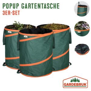 a_de_106900g1.jpg Set de 3 saci de grădină tip pop-up, verzi, câte 85 de litri fiecare