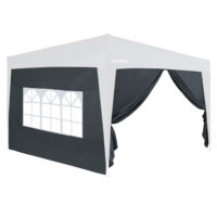 a_de_107097g20.jpg Panouri laterale pentru pavilion pliabil, set de 2, antracit, 3x2m