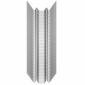 Cleme pentru seră, set de 100, galvanizate