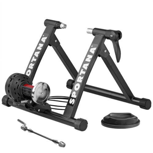 Aparat de antrenament pentru bicicletă cu role, până la 150 kg, magnetic