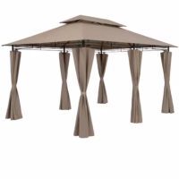 Pavilion Topaz Taupe 3x4m Protecție UV 50+