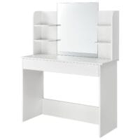bild_129zgZNug0en59j.jpg Masă de toaletă Bella cu iluminare LED | Juskys | Masă de toaletă cu oglindă și mult spațiu de depozitare