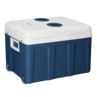Ladă frigorifică Polul Nord | Juskys | Albastră | 40 L | Ladă frigorifică electrică cu conexiune convenabilă de 12 V și 230 V