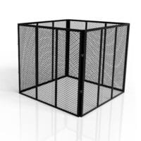 Compostor metalic pentru deșeuri de grădină | Juskys | negru | 800 litri | Compostor de grădină cu volum de 450L și 800L