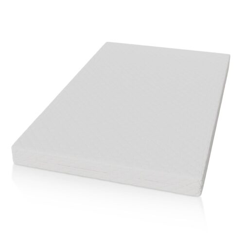 Saltea din spumă rece, nivel de fermitate 3 | Juskys | 120 x 200 cm | Saltea cu elasticitate ridicată și circulație bună a aerului