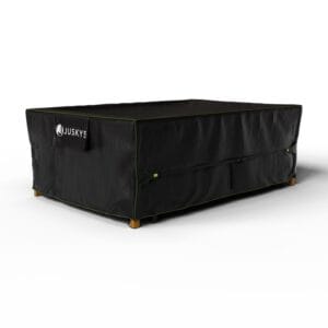 Husă pentru mobilier de grădină CoverSafe Pro | Juskys | 270 x 180 x 90 cm | Husă robustă și impermeabilă cu fantă de ventilație