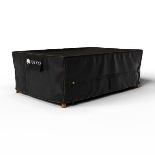 Husă pentru mobilier de grădină CoverSafe Pro | Juskys | 270 x 180 x 90 cm | Husă robustă și impermeabilă cu fantă de ventilație