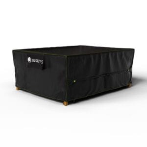 Husă pentru mobilier de grădină CoverSafe Pro | Juskys | 200 x 160 x 75 cm | Husă robustă și impermeabilă cu fantă de ventilație