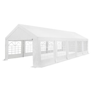 Cort de petrecere pentru gale | Juskys | 5 x 10 m | Pavilion mare pentru petreceri în aer liber, în grădină