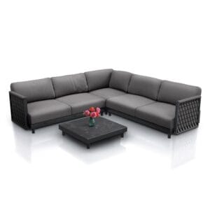 bild_1_83a6702a-1c82-444e-a12d-052d4027c113.jpg Set de mobilier de grădină premium Port Royale | Juskys | Grup de șezut elegant, cu aspect modern de răchită, cu masă și perne