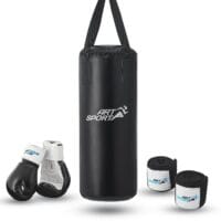 Sac de box | Juskys | 10 kg | Sac de box din piele ecologică cu suspensie