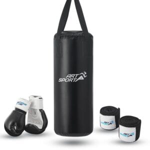 Sac de box | Juskys | 10 kg | Sac de box din piele ecologică cu suspensie