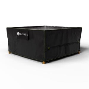 Husă pentru mobilier de grădină CoverSafe Pro | Juskys | 250 x 250 x 90 cm | Husă robustă și impermeabilă cu fantă de ventilație