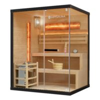 Sauna traditionala Vantaa | Juskys | 3 persoane | 190cm 3,5 - 8 kW Incalzitor sauna Harvia 2 - 4 persoane