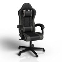 bild_1_96a11a59-96e7-46f2-a0a0-786aadd6a92f.jpg Scaun de gaming HyperSeat | Juskys | Negru/Gri închis | Scaun de birou pentru acasă și gaming